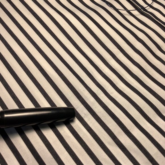 Ralph Lauren Men’s Button Down Shirt 2XLT Black White Stripe - Picture 7 of 13